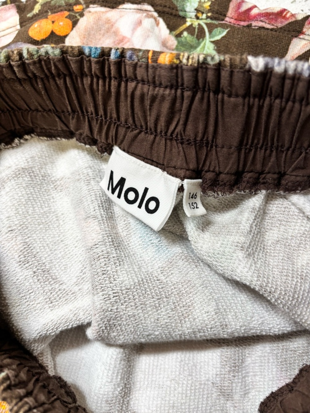 Molo Brown Floral-Print Mini Skirt View 3